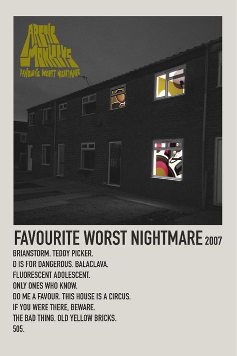 Favourite Worst Nightmare, Minimalist Music, Music Poster Ideas, Vintage Music Posters, Film Posters Minimalist, Music Collage, Music Poster Design, Film Posters Vintage, Movie Poster Wall