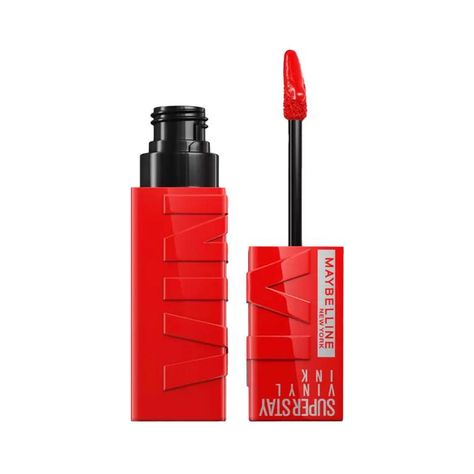 Maybelline Vinyl, Maybelline Superstay Vinyl Ink, Maybelline Superstay, Maybelline New York, Maybelline, New York, Vinyl, Red, Color