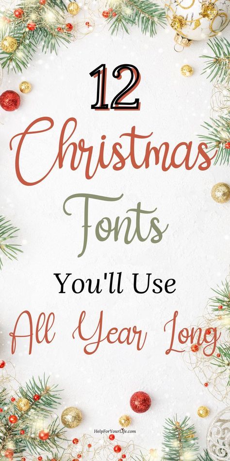 Christmas Calligraphy Alphabet, Cricut Christmas Fonts, Christmas Handwriting Fonts, Cute Christmas Fonts Alphabet, Holiday Fonts Hand Lettering, Christmas Font Pairings, Christmas Fonts Alphabet Handwritten, Holiday Fonts Alphabet, Merry Christmas Script