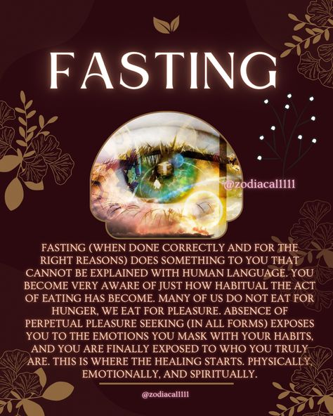 Fasting importance, spirituality, magick, witchcraft Intermittent Fasting Motivation Quotes, Fasting For Spiritual Growth, Fasting Spiritual Benefits, Why Fasting Is Important, Fasting Motivational Quotes, Spiritual Fasting Plan, Fasting Spiritual, Hindu Fasting, Fasting Quotes