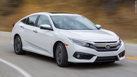 Honda Civic wins 2016 car of the year award - Jan. 11, 2016 Honda Civic 2015, 2016 Honda Civic Sedan, Honda Civic 2017, Honda Civic Car, Civic Car, 2016 Cars, Honda Civic 2016, Honda Civic Sedan, Civic Sedan