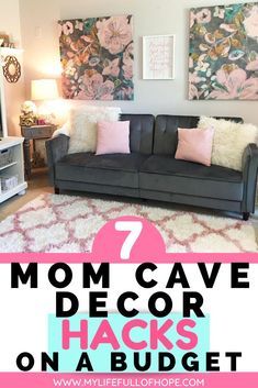 Diva Den Ideas, Mom Cave Ideas, Babe Cave Ideas, Cave Craft, She Shed Craft Room, She Shed Office, Office Craft Room Combo, Mom Cave, Moms Cave