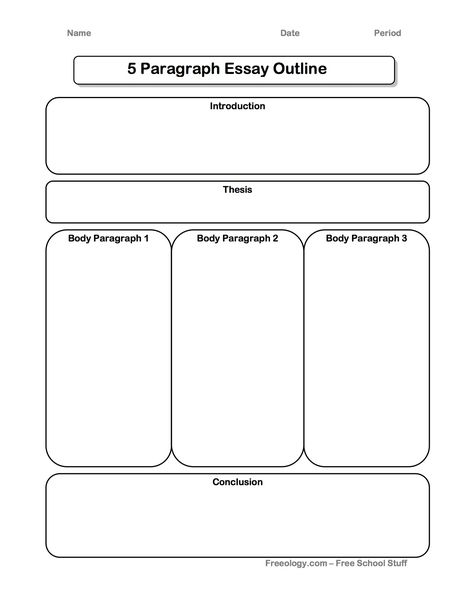 Great 5 paragraph expository essay graphic organizer. I would have my students use during the pre-writing stage of the writing process when writing an expository essay. Essay Organizer, 5 Paragraph Essay Outline, 5 Paragraph Essay Outline Template, Informative Essay Outline, 5 Paragraph Essay Graphic Organizer, Expository Writing Graphic Organizer, Expository Essay Outline, Expository Writing Activities, Informative Paragraph