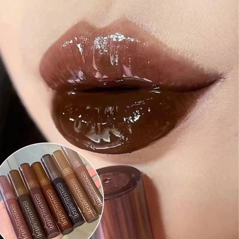 Just found this amazing item on AliExpress. Check it out! $2.21 35％ Off | Punk Dark Brown Mirror Water Lip Gloss Red Lip Glaze Transparent Glass Lip Oil Waterproof Liquid Lipstick Nude Clear Tint Makeup Lip Gloss Red, Chocolate Lipstick, Tint Makeup, Brown Mirror, Pink Mirror, Lip Glaze, Nude Lipstick, Red Lip, Lip Oil