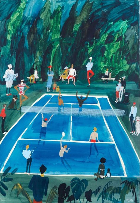 Kirsten Sims, Sims Characters, Quentin Blake, Sport Art, Sports Art, Colorful Landscape, Illustration Inspiration, Art Fair, 그림 그리기