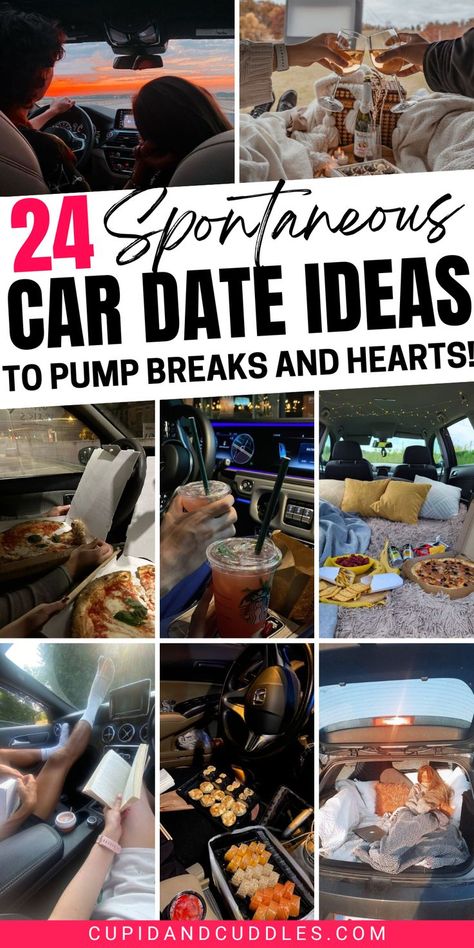 Whether you want to keep things on the down-low because you don’t want anyone to see you with your boo or just want to take a break from the usual haunts, we’ve got you covered with 24 car date ideas that’ll put your love life into overdrive. car date ideas romantic | car date ideas front seat | car date ideas night | car date ideas food | car date ideas romantic night Car Date Ideas Romantic, Car Date Ideas, Front Seat Car, Car Date, Date Ideas, No Time, Love Life, Date Night