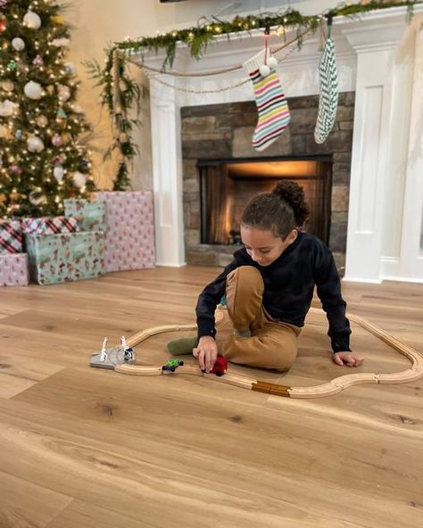 COREtec on Instagram: "Our holiday wish? Give your family the warmest, coziest floors possible. And that's just what we've done with Soft Step, our new, extra-warm attached underlayment. ​Visit the link in our bio to learn more about Soft Step.​ Featuring: COREtec Originals – Blonde Oak #coretecfloors #floors #newhome #kidproof #holidays #homedecor" Coretec Blonde Oak, Holiday Wishes, House Flooring, Oak Floors, Home Decor Kitchen, Decor Kitchen, To Learn, Kitchen Decor, New Homes