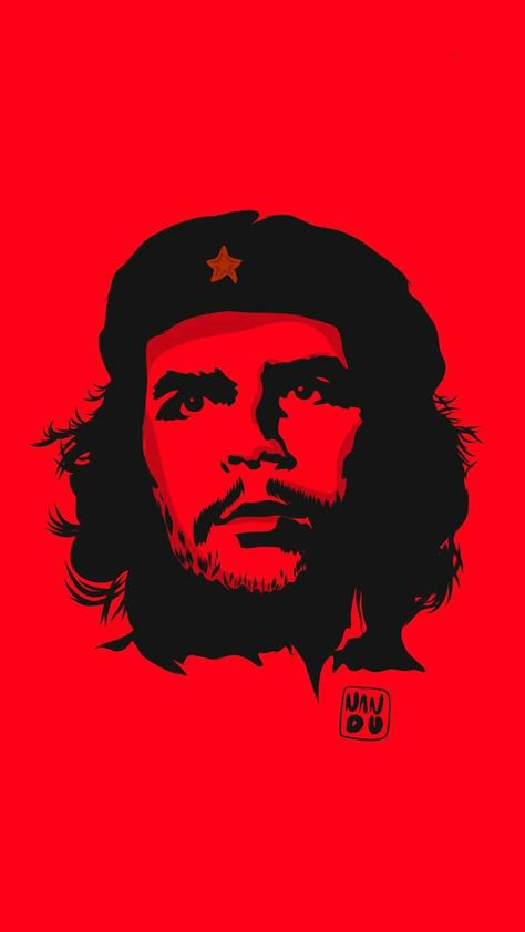 Comrade Communist Wallpaper, Cheguvera Wallpapers, Che Guvera, Red Background Painting, Communism Wallpaper Art, Asaf Hanuka, Socialist Art, Che Guevara Photos, Che Guevara Images