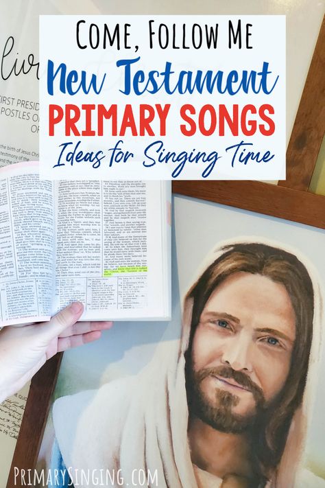 2023 LDS Primary Songs List for Come, Follow Me: New Testament 1 Music Time Lds Primary, Lds Primary Activity Ideas 2023, Singing Time Ideas Primary 2023, Primary Chorister Ideas 2023, New Testament Primary Program, Singing Time Lds Primary, Primary Music Ideas Singing Time, Singing Time Ideas Primary, Lds Singing Time Ideas