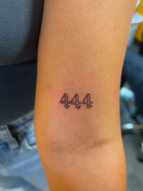 1234 Tattoo Ideas, 444 Fonts Tattoo, 444 Best Friend Tattoo, 4 44 Tattoo, 444 Arm Tattoo, 4444 Tattoo, 444 Outline Tattoo, 444 On Arm Tattoo, 444 Wrist Tattoo