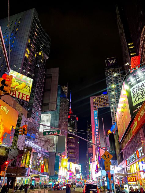 Nyc Aesthetic Times Square, Time Square New York Night, New York Square Times, New York Aesthetic Times Square, Times Square Aesthetic Night, New York Asthetics, New York Times Square Aesthetic, Time Square New York Aesthetic, Nyc Times Square Aesthetic