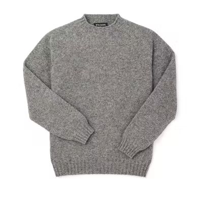 Sweaters | Shirts Cowboy Outfits, Street Style Outfits Men, Sweater Men, Gray Sweater, Crewneck Sweater, Heather Gray, Wool Sweaters, Grey Sweater, Crew Neck Sweater