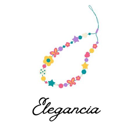 logo hecho por mi Bead Business Logo, Beads Logo Design, Bracelet Logo Design, Beads Logo, Logo Online Shop, Logo Instagram, Charm Phone, Cute Easy Doodles, Cell Phone Charms