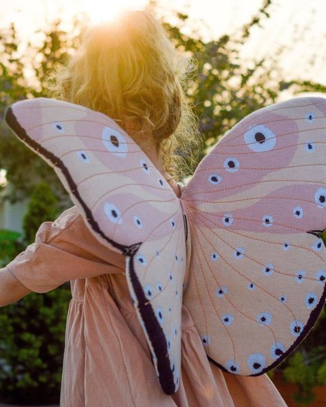 Luna Moth Wings, Emperor Moth, Costume Wings, Butterfly Costume, Moth Wings, Dress Up Boxes, Dragonfly Wings, Wings Costume, Luna Moth