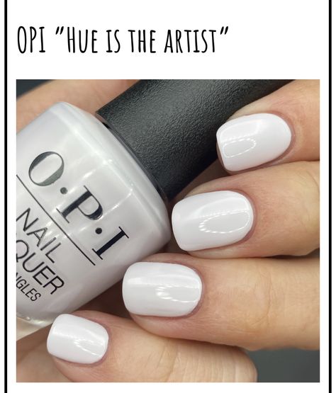 Opi Nails 2023, White Opi Nail Polish, Ivory Nails Gel, Best Opi White Nail Polish, Milky White Nails Opi Gel, Opi White Colors, White Nail Colors, Opi White Pink Nail Polish, Milky White Nails Opi