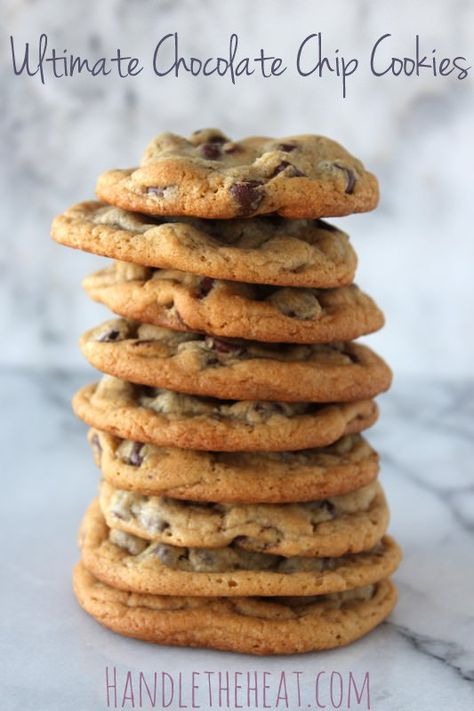 Ultimate Cookie Troubleshooting Guide - Handle the Heat Ultimate Chocolate Chip Cookies, Ultimate Chocolate Chip Cookie, Macadamia Nut Cookies, Nut Cookies, Handle The Heat, Chewy Chocolate Chip, Macadamia Nut, Best Chocolate Chip Cookie, Whoopie Pies