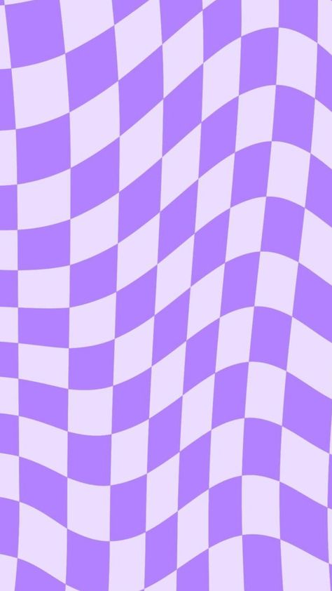 Checkered Pattern Aesthetic Wallpaper, Purple Checkered Wallpaper, Purple Wallpaper Pattern, Purple Checkered Background, Retro Smiley Face Wallpaper, Purple Pattern Background, Wavy Aesthetic, Wavy Checkered Pattern, Purple Ios