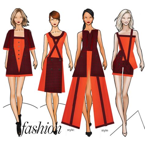 Group Composition, Floral Print Gowns, Fashion Drawing Sketches, Fashion Design Collection, Fashion Sketches Dresses, Fashion Templates, Sketches Dresses, Illustration Fashion Design, Fashion Design Drawings