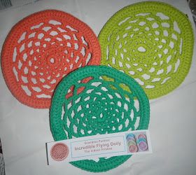 Incredible Indoor Flying Doily Frisbee: Grandma Perkins Incredible Indoor Flying Doily Crochet Game, Operation Christmas Child, Hand Crochet Baby Blanket, Toy Pattern, Doily Patterns, Pixie Dust, Crochet Doilies, Simple Patterns, Crochet Tutorial