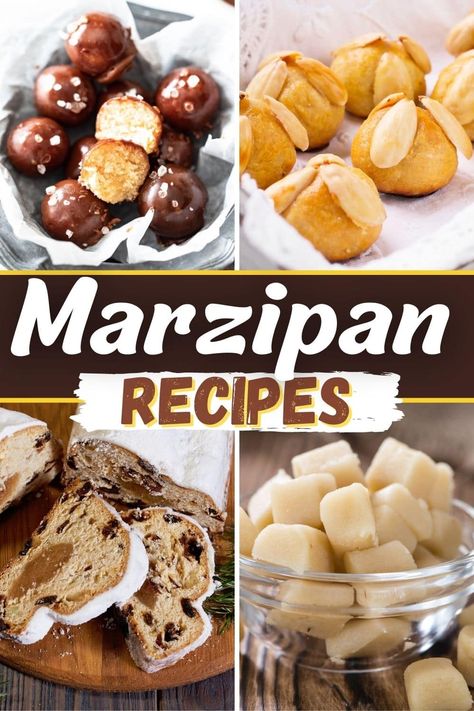 Almond Marzipan Cookies, Dutch Pastry Recipes, How To Make Marzipan Recipes, Recipes With Marzipan Paste, Recipes Using Marzipan, Almond Paste Uses, Marzipan Recipes Baking, Christmas Marzipan Ideas, German Marzipan Cookies