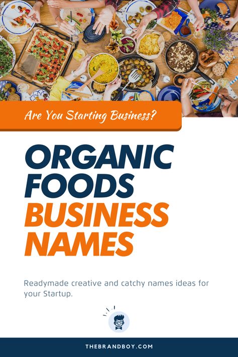 Organic foods are something people will like to choose whatever the reason may be. There are various benefits of organic foods, and keeping us healthy and fit is one of the major reasons.   #businessnames #namesidea #naming #catchynames #OrganicNames Organic Brand Name Ideas, Healthy Food Business Name Ideas, Healthy Food Brand Name Ideas, Food Company Name Ideas, Food Brand Name Ideas, Organic Food Branding, Healthy Food Shop, Healthy Food Branding, Organic Food Market