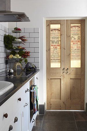 Brighton house: kitchen                                                                                                                                                                                 More Small Victorian House, Shaker Style Kitchen Cabinets, Brighton Houses, Vintage Cupboard, Shaker Style Kitchens, Kitchen Cabinet Styles, Salalah, Kitchen Doors, Interior Photography