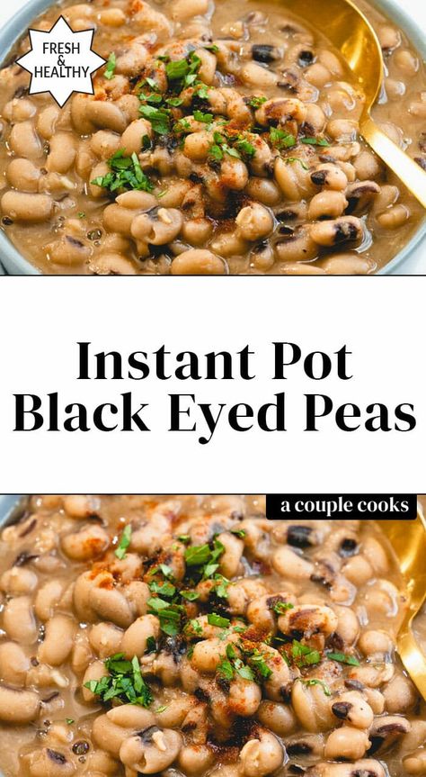 Easy Black Eyed Peas Recipe, Easy Black Eyed Peas, Black Eyed Peas Recipe Crock Pot, Blackeyed Pea Recipes, Cooking Black Eyed Peas, Black Eyed Peas Recipe, Recipes By Ingredients, Cooking Dried Beans, Pea Recipes