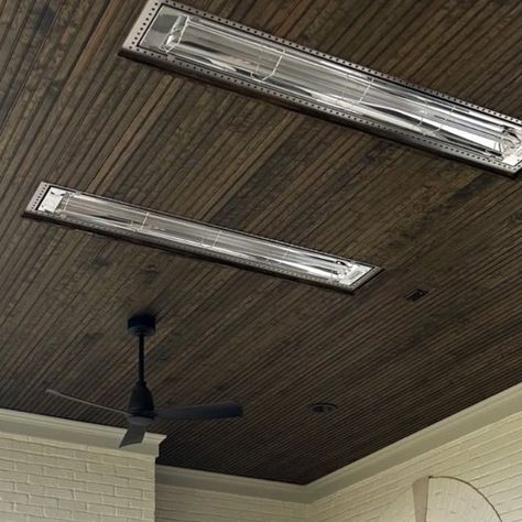 Caitlin Stanton on Instagram: "One thing I wouldn’t budge on during our new build was ceiling heaters on the patio. I’m always cold! We have a pretty large covered patio, so I added 3 Infratech WD-Series heaters with flush mount frames (A D). Not only do they produce a TON of heat, but they look good too! I have the Universal Control Panel that allows me to control the heaters through an app or voice via a smart switch. If you’re building or renovating- consider these to extend your outdoor liv Large Covered Patio, Always Cold, Smart Switches, New Build, Patio Heater, Control Panel, Covered Patio, New Builds, Flush Mount