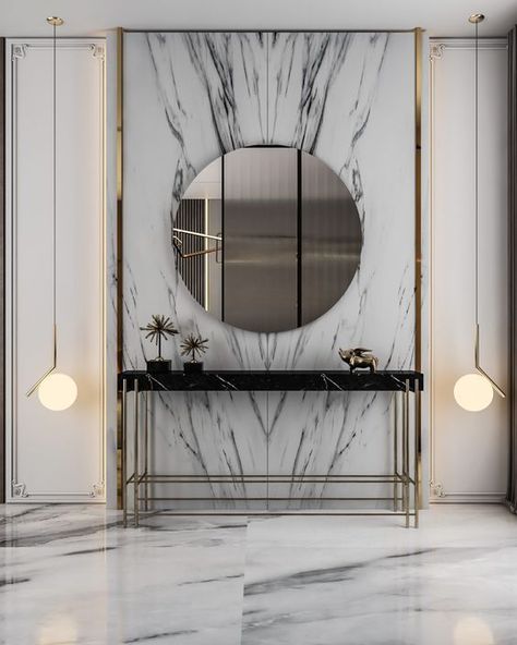 Pop Art Interior Design, Quirky House, Interior Design History, Corridor Design, Classical Interior, Neoclassical Interior, Dressing Table Design, Wall Panel Design, Art Deco Interior Design