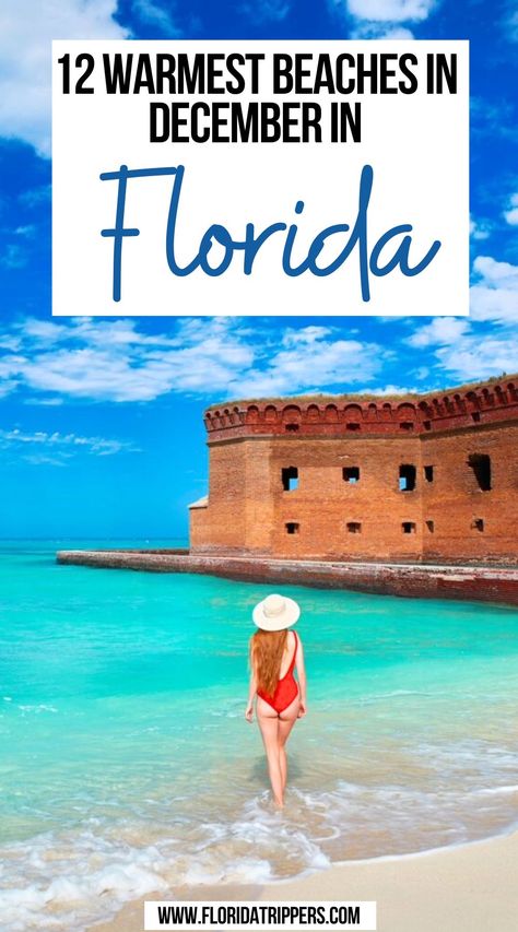 12 Warmest Florida Beaches in December Florida In December, Places To Visit In Florida, Beaches In Florida, Florida Beaches Vacation, Florida Travel Destinations, Travel Florida, Florida Travel Guide, Vacation Florida, Trip Destinations