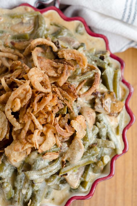 Instant Pot Green Bean Casserole | greens & chocolate Green Bean Casserole Instant Pot, Instant Pot Green Bean Casserole, Healthy Thanksgiving Dinner, Casserole Instant Pot, Oatmeal Cranberry Cookies, Spinach Dip Recipe, Pumpkin Family, Greenbean Casserole Recipe, Turkey Pumpkin