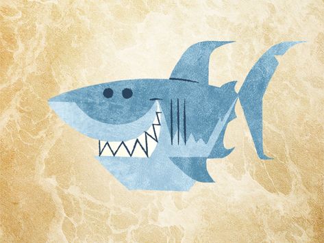 Smiling Shark cartoon simple flat story book illustration cute smiling shark Shark Illustration Art, Cute Shark Art, Cute Shark Illustration, Shark Illustration Cute, Animated Shark, Shark Illustration, Cool Sharks, Sea Illustration, Sharks Funny