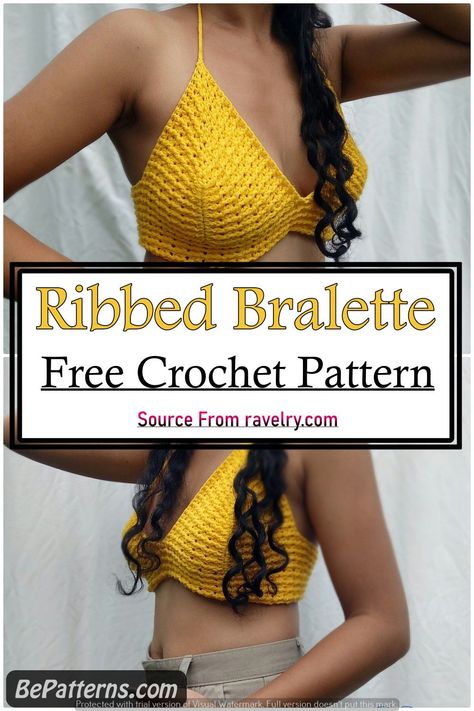 crochet top-Beat the Heat in Style: Easy Breezy Free Crochet Top Patterns Crochet Bra Pattern Free Plus Size, Crochet Swim Top Pattern Free, Crochet Bra Cup Pattern Free, Crochet Bralette Patterns, Crochet Bralette Pattern Free, Trendy Crochet Tops, Crochet Bra Cup, Crochet Bra Pattern, Easy Crochet Top