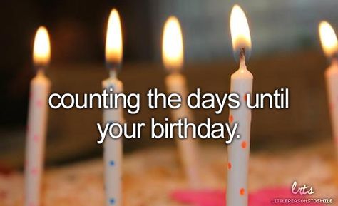 ❤️ Happy 18th Birthday Quotes, Birthday Countdown, Dont Forget To Smile, 13 Days, Girly Quotes, 28 Days, April 25, Reasons To Smile, Days Left