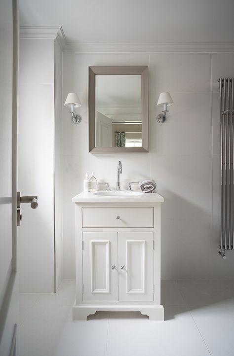 Chichester 640mm Undermount Washstand #neptune #bathroom #washstand www.neptune.com Neptune Bathroom, Downstairs Toilet, Cottage Bathroom, Bad Inspiration, Bathroom Units, Bathroom Design Decor, Downstairs Bathroom, Hair Raising, Chichester