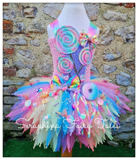 Hey, I found this really awesome Etsy listing at https://www.etsy.com/uk/listing/1099659963/girls-pastel-rainbow-candyland-tutu Candy Land Theme Outfits, Candyland Dress, Candy Land Couture Dti Outfit, Dti Theme Candyland Couture, Candyland Womens Costume, Easter Tutu Dress, Dti Candyland Coutoure, Fairy Dress Costume, Kids Tutu Dress