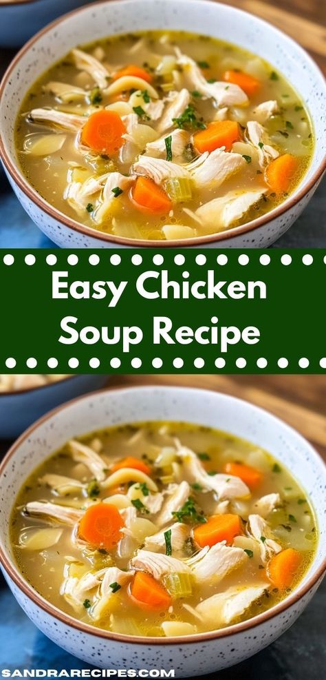 Love chicken breast recipes? Try this flavorful chicken soup recipe. It's an easy, healthy twist on classic chicken meals, ideal for soup ideas and dinner recipes when you need something quick and satisfying. Hearty Chicken Soup, Chicken Soup Recipes Easy, Easy Chicken Soup, Soup Ideas, Lemon Chicken Soup, Chicken Soup Recipe, Hearty Chicken, Chicken Meals, Easy Soup