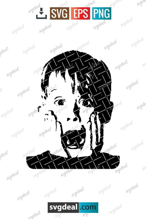 Home Alone Svg Home Alone Svg Free, Home Alone Svg, Kevin Home Alone, Free Svgs, Stencil Art, Home Alone, Personal Project, Start Now, Svg Free Files