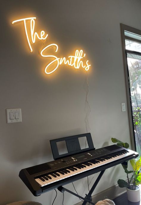 Wedding Lighting, Hall Decor, Neon Wedding, The Smiths, Sign Wedding, Wedding Lights, Wedding Sign, Neon Sign, Will Smith