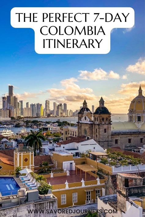 Colombia Travel Itinerary, Colombia Itinerary One Week, Columbia Itinerary, Columbia Trip, Colombia Itinerary, Columbia South America, Colombia Travel Guide, Trip To Colombia, Visit Colombia