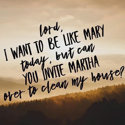 Mary and Martha Funny Church Memes, God Humor, Funny Christian Quotes, Catholic Humor, Church Humor, Church Memes, Religious Humor, Catholic Memes, Casa Clean