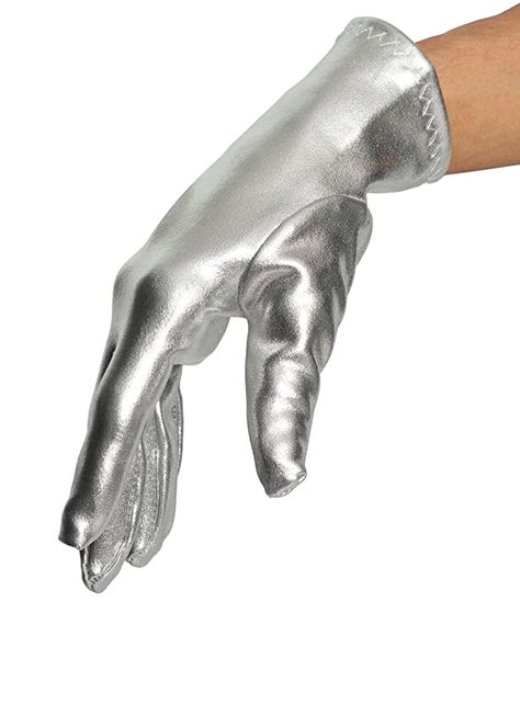 Amazon.com: Arsimus Shiny Metallic Gloves (Silver) : Clothing, Shoes & Jewelry Metallic Gloves, Tin Man Costumes, Silver Gloves, Metal Glove, Party Gloves, Sci Fi Costume, Robot Costumes, Gold Gloves, Costume Gloves