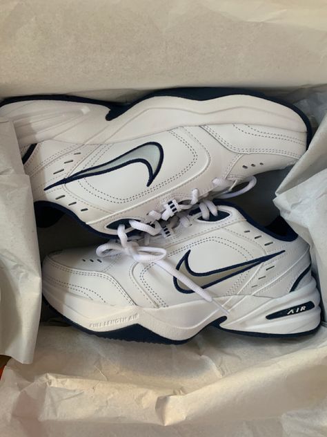 Shoes Nike Aesthetic, Nike Monarch, Nike Aesthetic, Globe Shoes, Nike Air Monarch, Shoe Gallery, Lit Shoes, Men Stylish Dress, Fresh Shoes