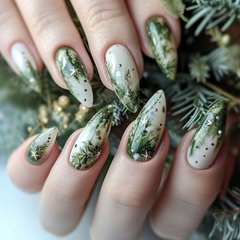 Forest Nails, Unusual Nail Designs, Cartoons Movies, Simple Fall Nails, Favorite Christmas Songs, Tree Nails, Holiday Music, Christmas Songs, Jingle Bell