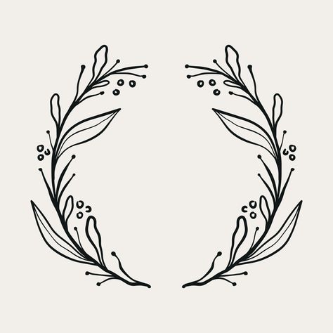 Download the Black decorative Circle floral frame. Vector Wreath with branches, herbs, plants, leaves 22742144 royalty-free Vector from Vecteezy for your project and explore over a million other vectors, icons and clipart graphics! Circle Floral Frame, Herbs Plants, Boho Wreath, Plants Leaves, Frame Vector, Floral Frame, Heart Tree, Flower Embroidery Designs, Cityscape Photos