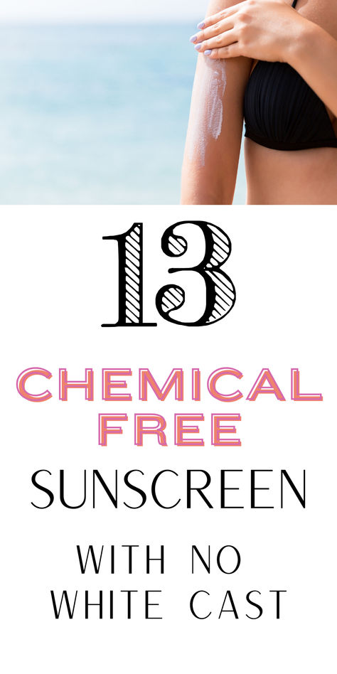 The Best Non Toxic Sunscreen Brands To Protect You And Your Family This Summer | Plus No White Cast | Best Sunscreen For Face | Non Toxic Living | Mineral Sunscreen | Sunscreen Tips | Facial Sunscreen Natural Suntan Lotion, Non Toxic Sunscreen, Best Sunscreen For Face, Sunscreen Tips, Non Toxic Living, Good Sunscreen For Face, All Natural Sunscreen, Toxic Makeup, Sunscreen For Face