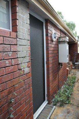 Cladding Brick Exterior, Cladding Over Brick Exterior, Brick Cladding Exterior House, House Cladding Exterior, 1970s House Exterior, Cladding House Exterior, 1970s House Renovation, 90s House, Exterior Elevation