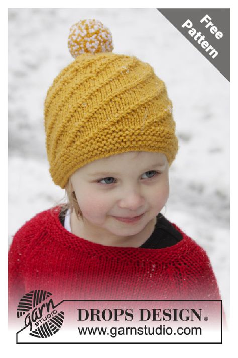 These Swirl Hat Knitting Patterns are great for cold weather and especially style! This hat is extremely rewarding to knit and cozy! Swirl Hat, Hat Patterns Free, Knitting Patterns Free Hats, Childrens Hats, Beanie Pattern, Hat Knitting Patterns, Knitting For Kids, Free Knitting Pattern, Knitted Hat