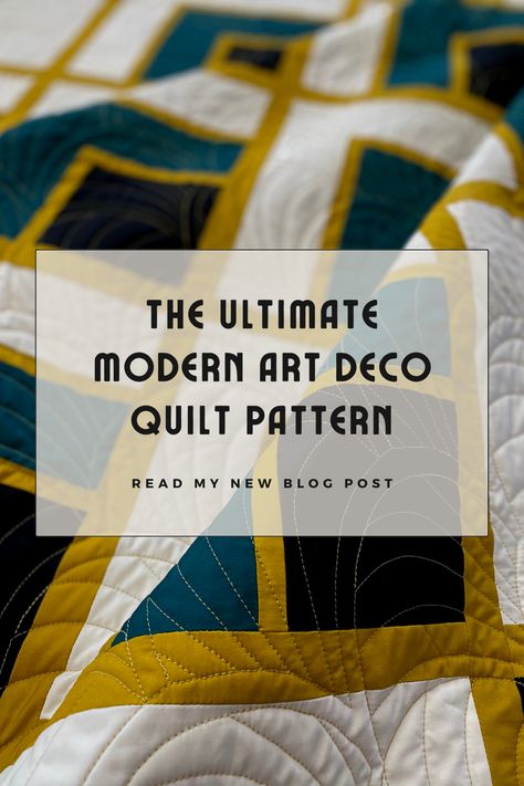 Art Deco Quilt Designs, Amazing Quilts Inspiration, Midcentury Quilt Patterns, Quilt Pattern Large Print Fabric, Bold Quilt Patterns, Mid Century Modern Quilt Patterns Free, Modern Quilts Contemporary Free Pattern, Modern Easy Quilt Patterns, Midcentury Modern Quilt Pattern