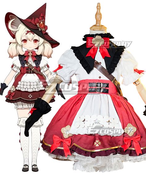 Kids Size Genshin Impact Blossoming Starlight Klee Cosplay Costume Klee Cosplay, Professional Costumes, World News, Cosplay Costume, Genshin Impact, Cosplay Costumes